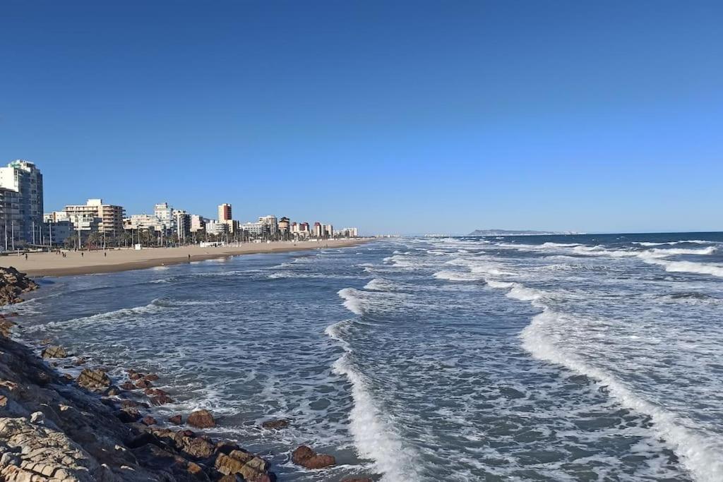 Piso En Playa De Gandia! Daire Dış mekan fotoğraf